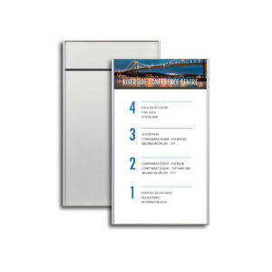 Dokumenthållare Divider med rubrik (SLIM)