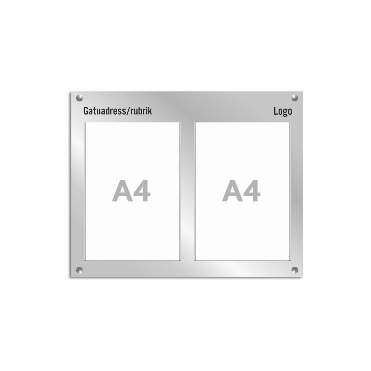 Anslagstavla med A4 dokumenthållare - Bild 7