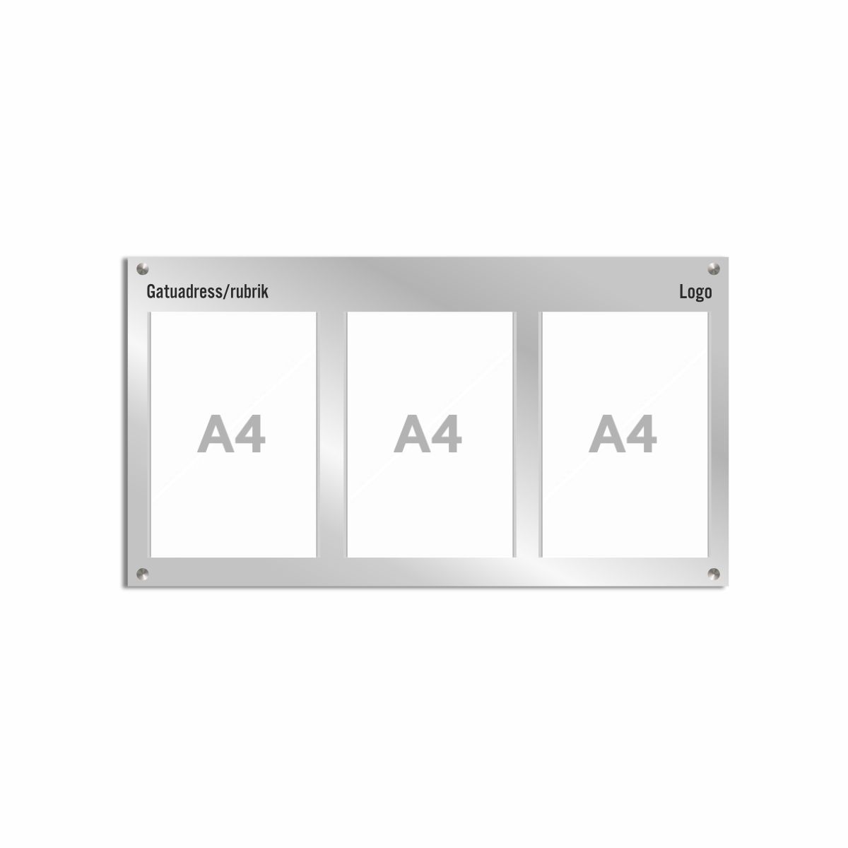 Anslagstavla med A4 dokumenthållare - Bild 15