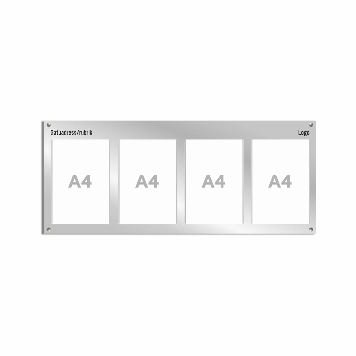 Anslagstavla med A4 dokumenthållare - Bild 21