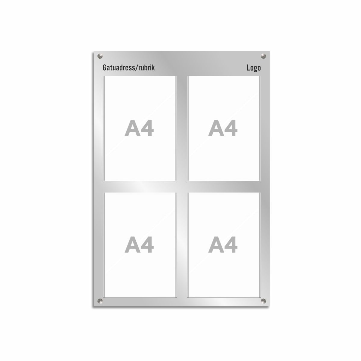 Anslagstavla med A4 dokumenthållare - Bild 18