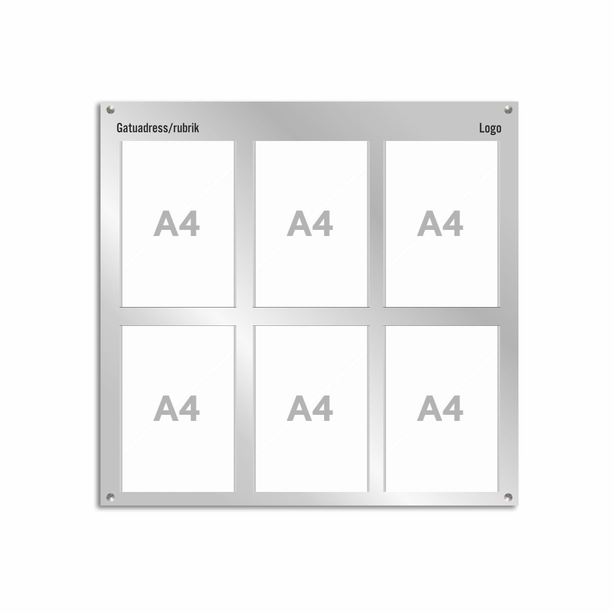 Anslagstavla med A4 dokumenthållare - Bild 25