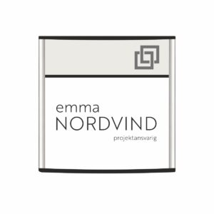 Namnskylt Divider (CONVEXA)